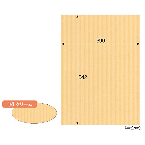 ヒサゴ リップルボード クラフトペーパー B3ノビサイズ：3シート/クリーム RB04 ヒサゴ 4902668020481（10セット）