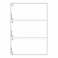 Ａ４白紙　３面６穴　 BP2005WZ ヒサゴ 4902668557048（10セット）