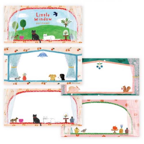 ピーコック 一筆箋ＬＩＴＴＬＥＷＩＮＤＯＷ 20-361 4961187203614（5セット）