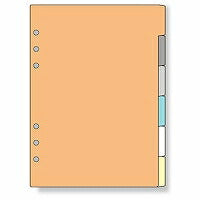 ダ・ヴィンチ　キーワード　A5リフィル　カラーインデックス レイメイ藤井 4902562246383（10セット）