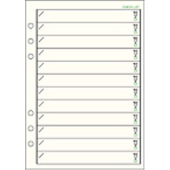 ダ・ヴィンチ　キーワード　A5リフィル　チェックリスト レイメイ藤井 4902562246321（10セット）