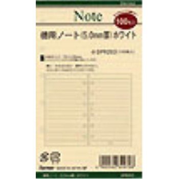 ダ・ヴィンチ　ポケットリフィル　徳用ノート　５ｍｍホワイト レイメイ藤井 4902562309798（10セット）