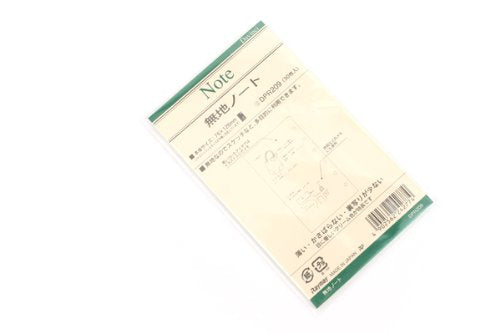 ダ・ヴィンチ　ポケットリフィル　ムジノート レイメイ藤井 4902562242774（10セット）