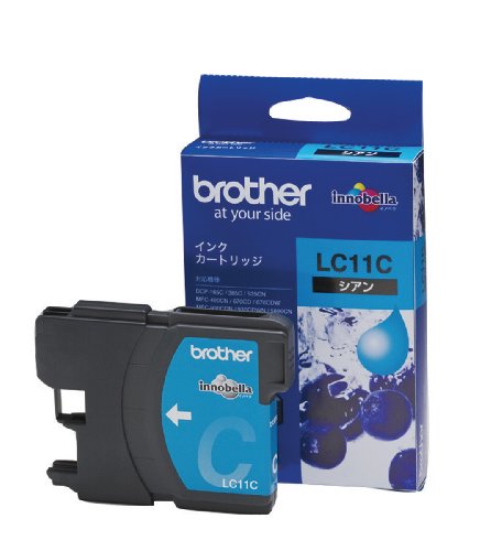 brother インクカートリッジ LC11C 1色 ブラザー工業 4977766658874（10セット）
