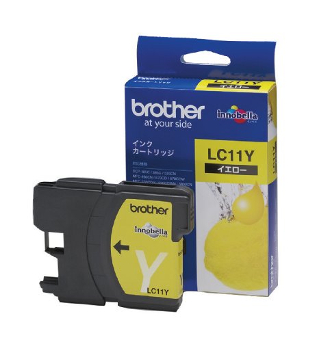 brother インクカートリッジ LC11Y 1色 ブラザー工業 4977766658898（10セット）