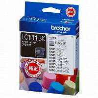 brother インクカートリッジ LC111BK 1色 ブラザー工業 4977766724593（10セット）