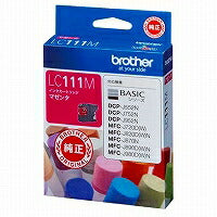 brother インクカートリッジ LC111M 1色 ブラザー工業 4977766724616（10セット）