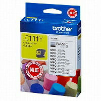 brother インクカートリッジ LC111Y 1色 ブラザー工業 4977766724623（10セット）