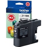 brother インクカートリッジ LC211BK 1色 ブラザー工業 4977766747516（10セット）