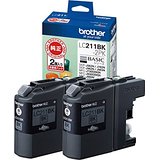 brother インクカートリッジ LC211BK-2PK 1色 ブラザー工業 4977766751711（10セット）