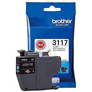 brother インクカートリッジ LC3117C 1色 ブラザー工業 4977766761871（10セット）