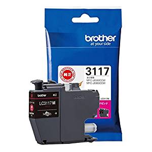 brother インクカートリッジ LC3117M 1色 ブラザー工業 4977766761888（10セット）