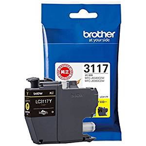 brother インクカートリッジ LC3117Y 1色 ブラザー工業 4977766761895（10セット）