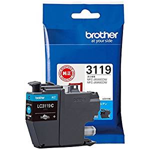 brother インクカートリッジ LC3119C 1色 ブラザー工業 4977766761918（10セット）
