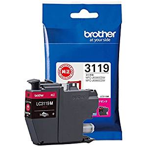 brother インクカートリッジ LC3119M 1色 ブラザー工業 4977766761925（10セット）