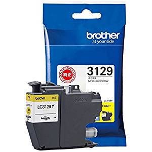 brother インクカートリッジ LC3129Y 1色 ブラザー工業 4977766761970（10セット）