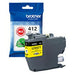 ブラザー インクカートリッジ（イエロー） LC412Y 4977766815994