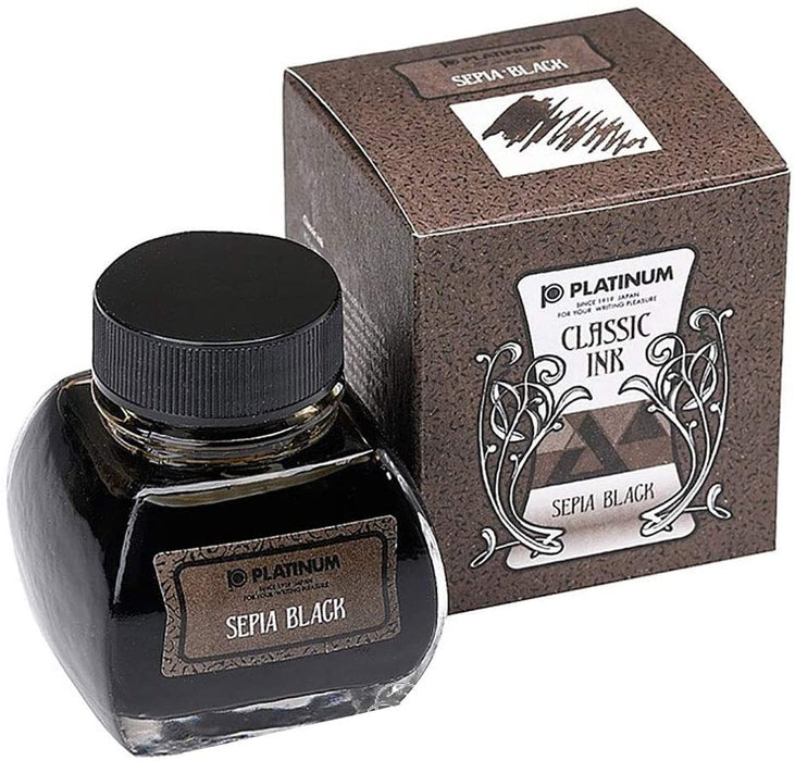 プラチナ万年筆 ボトルインク クラシックインク CLASSIC INK INKK-2000 セピアブラック #66 2000 プラチナ萬年筆 4977114409684（10セット）