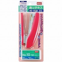 マックス ホッチキス HD-10DK ピンク マックス 4902870668563（10セット）
