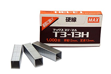 MAX マックス ステープル T3ステープル T3-13H MS92620 マックス 4902870500153（10セット）