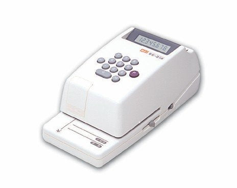 マックス 電子チェックライター EC-310 マックス 4902870013806（10セット）