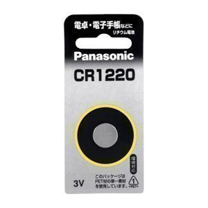 パナソニック リチウム電池 CR1220P パナソニック 4902704242303（10セット）