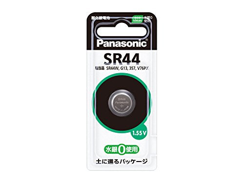 パナソニック 酸化銀電池 SR44P パナソニック 4902704241665（10セット）