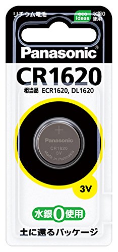 パナソニック リチウム電池 CR1620 パナソニック 4902704242310（10セット）