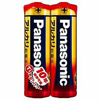 パナソニック アルカリ乾電池 単3形 LR6XJ／2S(2本入) パナソニック 4984824719781（10セット）