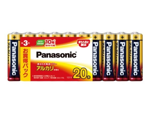 パナソニック パナソニック アルカリ乾電池 単3形 LR6XJ／20SW(20本入) パナソニック 4984824723887（10セット）