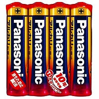 パナソニック パナソニック アルカリ乾電池 単4形 LR03XJ／4SE(4本入) パナソニック 4984824719927（10セット）