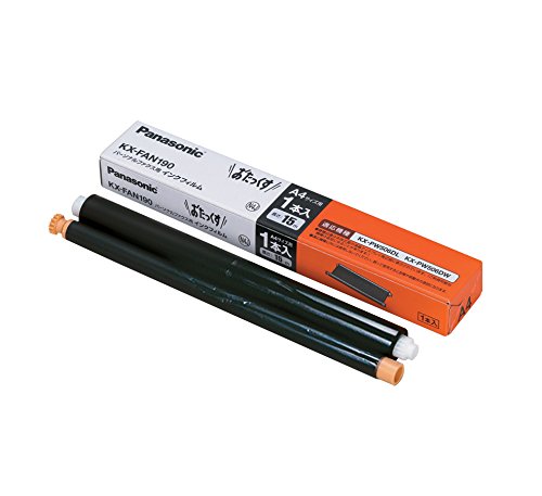 パナソニック パーソナルファックス おたっくす用 普通紙ファックス用インクフィルム KX-FAN190(1本入) パナソニック 4984824752214（10セット）
