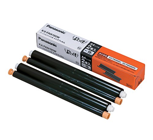パナソニック パーソナルファックス おたっくす用 普通紙ファックス用インクフィルム KX-FAN190W(2本入) パナソニック 4984824752245（10セット）