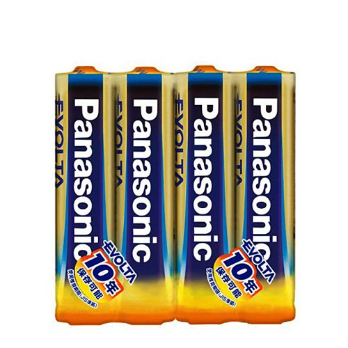 パナソニック アルカリ乾電池 エボルタ 単4形 LR03EJ／4SE(4本入) パナソニック 4984824811454（10セット）
