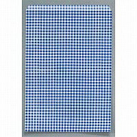 マルアイ サービス袋チェック柄 82 青 サ-182B マルアイ 4902850080408（10セット）