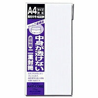 マルアイ 二重封筒 長6郵便枠なし フ-72 マルアイ 4902850020763（10セット）