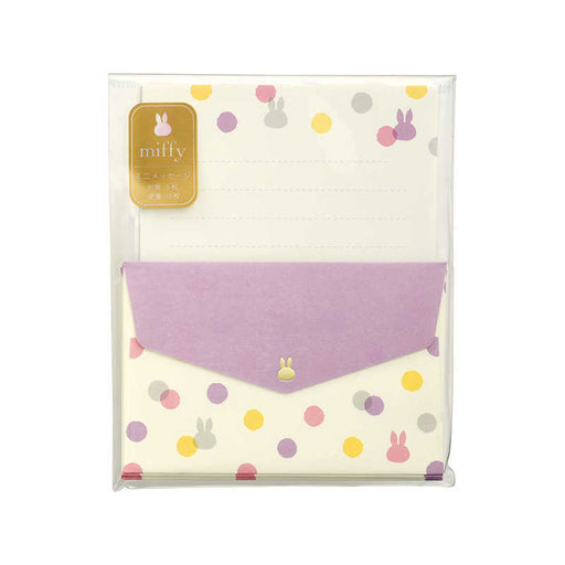 マルアイ ミッフィーミニメッセージドットＰＵ ﾚ-MY1PU 4902850277334（5セット）