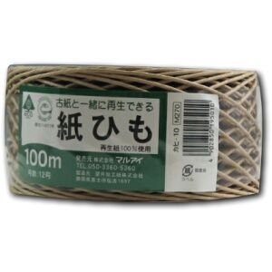 マルアイ 紙ひも12号 カヒ-10 マルアイ 4902850195010（10セット）