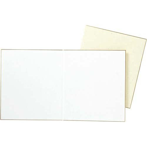 マルアイ 2つ折り色紙 奉書 シキシ-50W マルアイ 4902850344210（10セット）