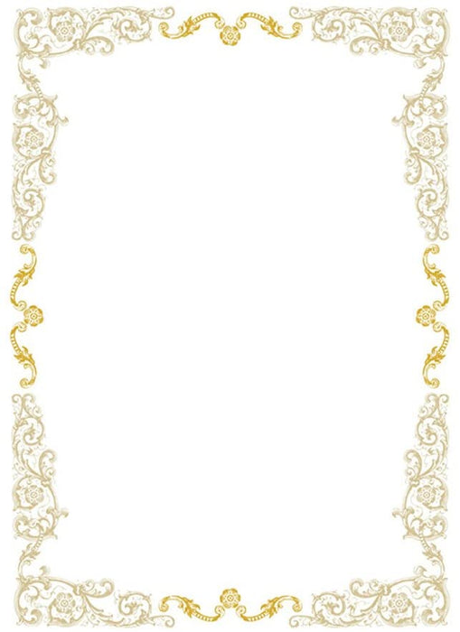 マルアイ 賞状 認定 用紙 A4 金箔 10枚 GP-SHA402 4902850237291（10セット）