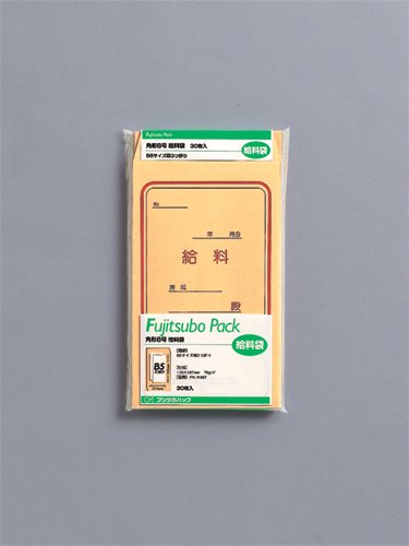 マルアイ 藤壷クラフトパック 角8 給料袋 30枚 マルアイ 4902850032841（10セット）