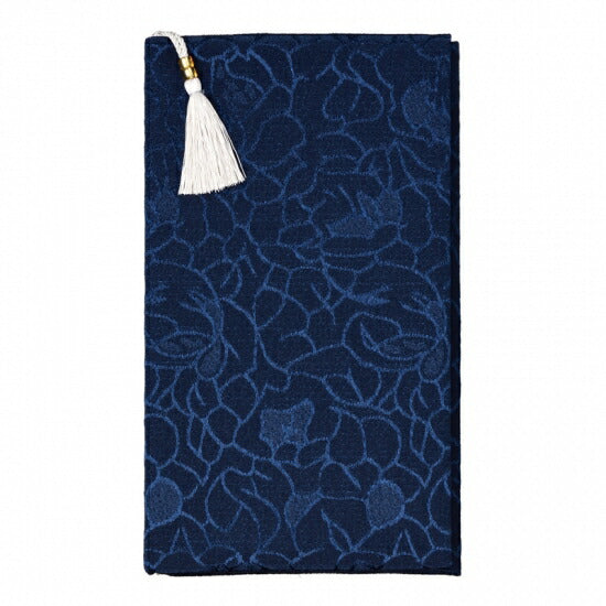 マルアイ 洋風ふくさ フラワー ネイビー 慶弔両用 フク-50DB マルアイ 4902850317504（10セット）