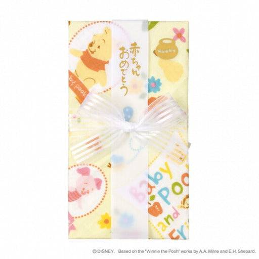 マルアイ ディズニーガーゼハンカチ金封 プー キ-D10Y マルアイ 4902850304726（10セット）