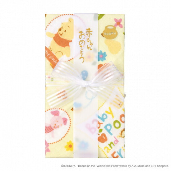 マルアイ ディズニーガーゼハンカチ金封 プー キ-D10Y マルアイ 4902850304726（10セット）