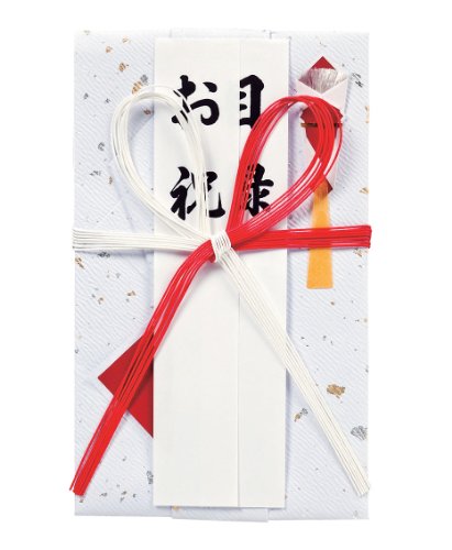 マルアイ 祝金封 金振赤白7本花結 短冊3枚入 キ-421 マルアイ 4902850324212（10セット）