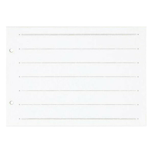 マルアイ ゲストブックリフィール６行 ﾒ-ﾘ60　4902850346641（10セット）