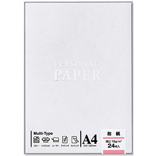 マルアイ OA用紙 和紙 OA-W1 マルアイ 4902850121217（10セット）