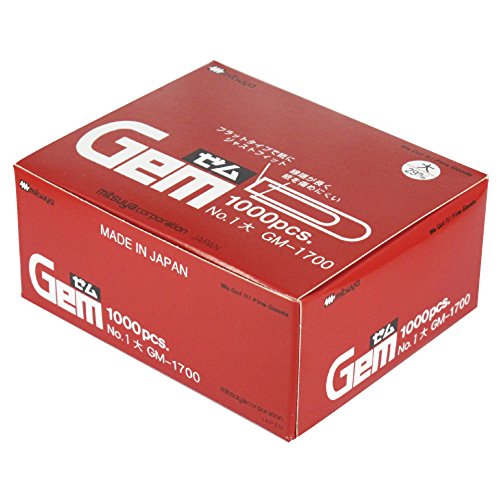 ミツヤ ゼムクリップ大 GM-1700 ミツヤ 4902787002542（10セット）