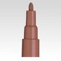 三菱鉛筆 ペイントマーカー 細字茶 三菱鉛筆 4902778109861（10セット）