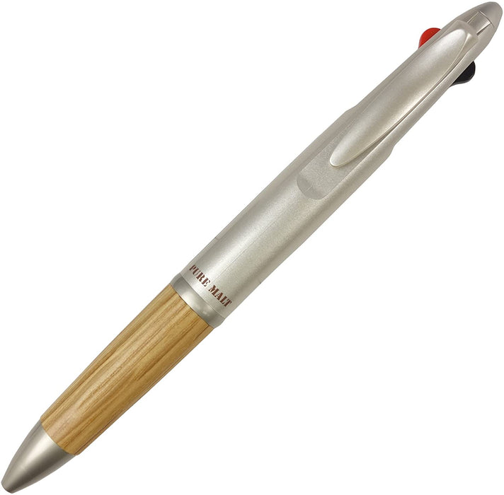 三菱鉛筆 多機能ペン ピュアモルト 2&1 ナチュラル MSXE310050770 4902778130148（10セット）